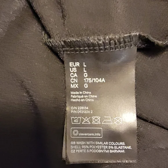 H&M black dress top - Picture 7 of 8